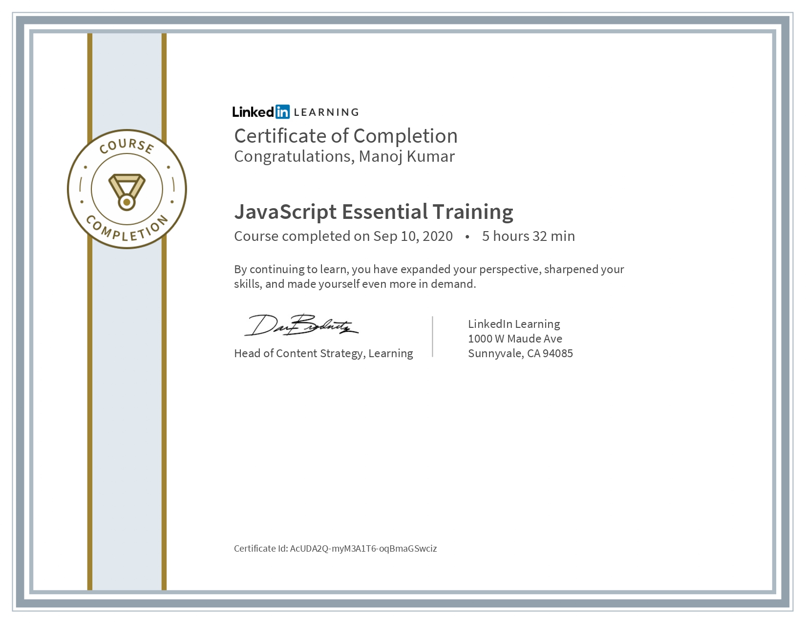 JavaScript Essential Training